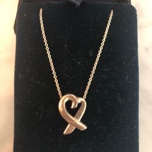 Tiffany & Co Paloma Picasso Loving Heart necklace